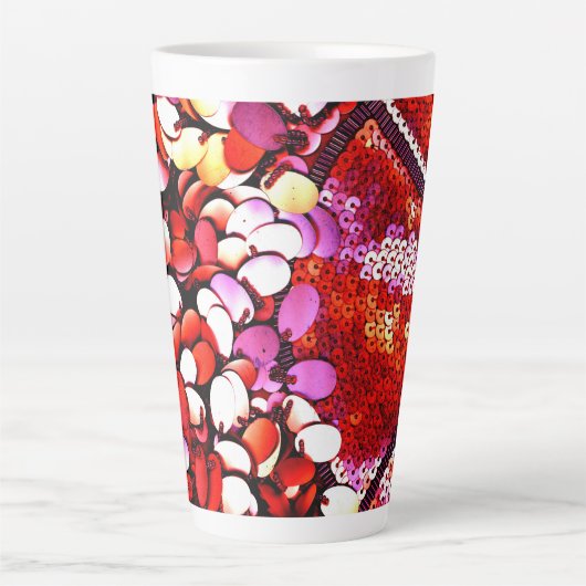 Red Latte Mok (Voorkant)