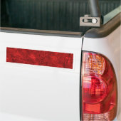 Red Lava Rock Texture Bumpersticker (Op Truck)