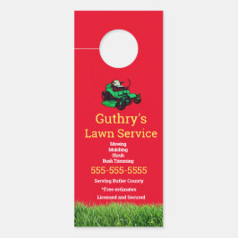 Red Lawn Service Deuren Hanger