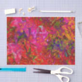 Red Leaf Abstract Tissuepapier (Craft)