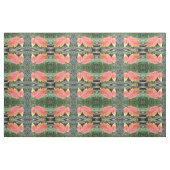 Red Leaf Combed Cotton 56" Stof (Fat Quarter)