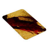 Red Leaf over Abstract persionisme Magneet (Rechterzijde)