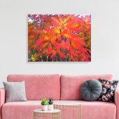 Red Leaf Tree 3 Canvas afdrukken (Insitu (Woonkamer))
