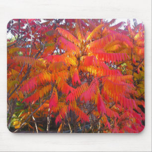 Red Leaf Tree Mousepad Muismat