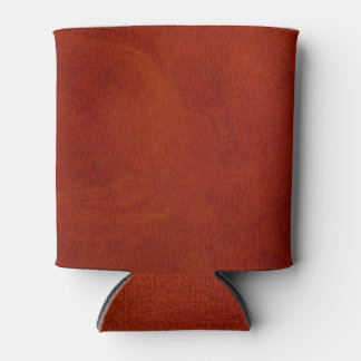 Red leather blikjeskoeler