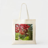 Red Leaves en Walkway - Martha's Vineyard Tote Bag (Voorkant)