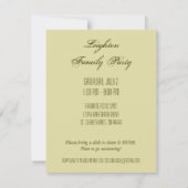 Red Leaves Family Reunion Kaart (Achterkant)