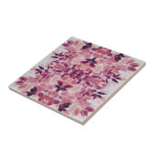 Red Leaves Kaleidoscoop 13 Tegel Tegeltje (Zijkant)