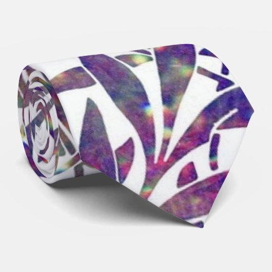 Red Leaves Stropdas (Opgerold)