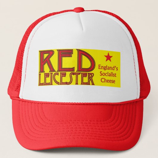Red Leicester Trucker Pet (Voorkant)