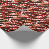 Red Leopard Camo Cadeaupapier (Hoek)
