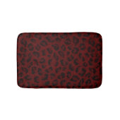 Red Leopard Print Badmat (Voorkant)