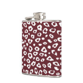 Red Leopard Print Heupfles (Links)