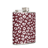 Red Leopard Print Heupfles (Rechts)