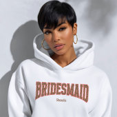 Red + Leopard Print Varsity BRIDESMAID Trui