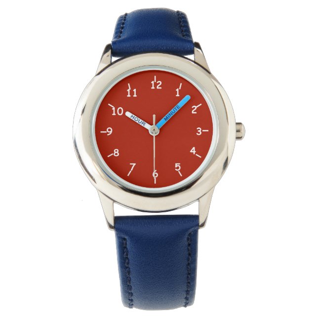 Red Liberty Horloge (Voorkant)