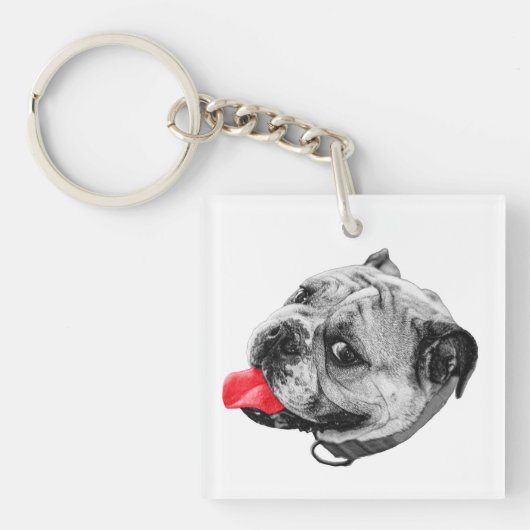 Red Lick Token Sleutelhanger (voorkant)