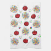 Red Licorice Kitchen Hand Towel Theedoek (Verticaal)