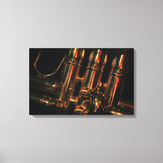Red Light Jazz Canvas Afdruk