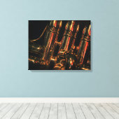 Red Light Jazz Canvas Afdruk (Insitu (Houten vloer))