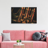 Red Light Jazz Canvas Afdruk (Insitu (Woonkamer))