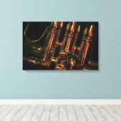 Red Light Jazz Canvas Afdruk (Insitu (Houten vloer))
