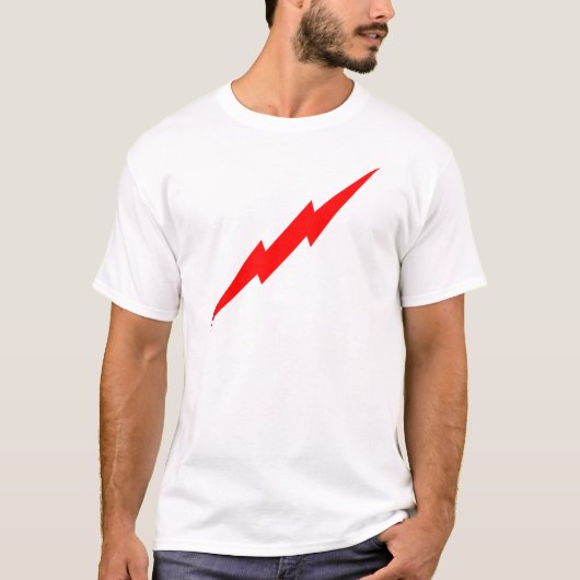 Red Lightning T-shirt (Voorkant)