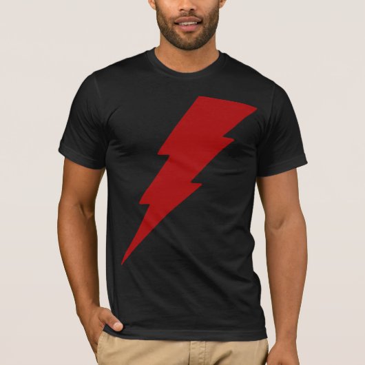 Red Lightning T-shirt (Voorkant)