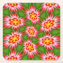 red lilies pattern