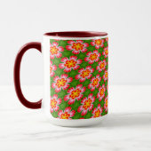 red lilies pattern mok (Links)