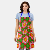 red lilies pattern schort (Gedragen)
