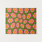 red lilies pattern wandkleed (Voorkant (horizontaal))