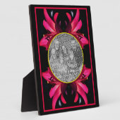 Red Lily Flower Creëer Uw eigen foto Fotoplaat (Zijkant)