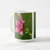 Red Lily Mug Koffiemok (Voorkant links)