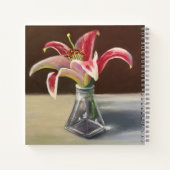 Red Lily Notitieboek (Achterkant)