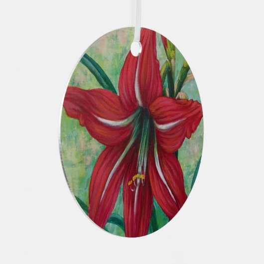 Red Lily Ornament (Voorkant Rechts)