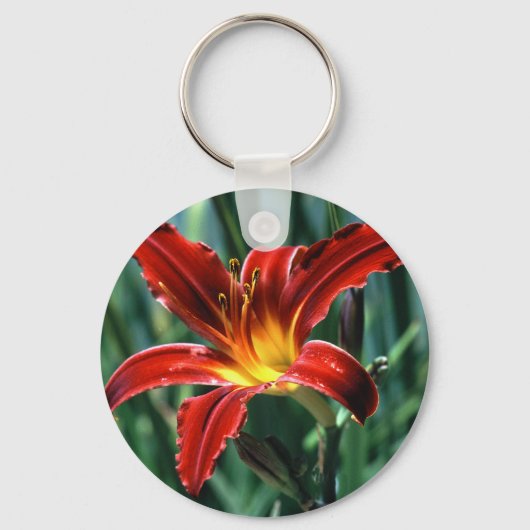 Red Lily Sleutelhanger (Voorkant)