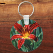 Red Lily Sleutelhanger (Voorkant)