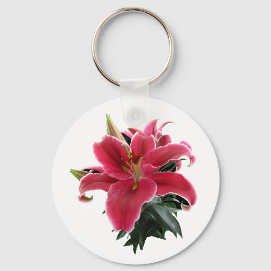 RED LILY-SLEUTELHANGER SLEUTELHANGER (Voorkant)