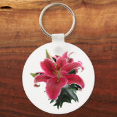RED LILY-SLEUTELHANGER SLEUTELHANGER (Voorkant)