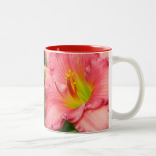 Red Lily World's beste oma-Mok Tweekleurige Koffiemok