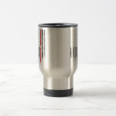RED LINE  American Flag Travel Mug Reisbeker (Center)
