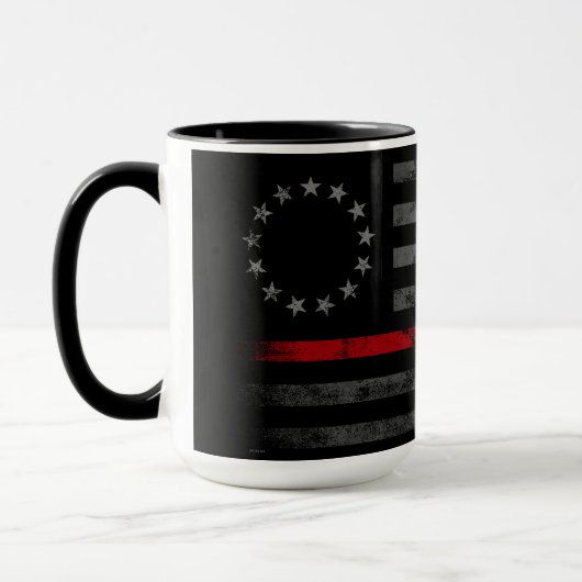 RED LINE  Betsy Ross American Flag Mok (Links)