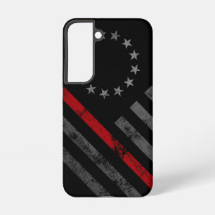 Red Line  Betsy Ross Amerikaanse vlag Samsung Galaxy Hoesje