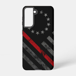 Red Line  Betsy Ross Amerikaanse vlag Samsung Galaxy Hoesje