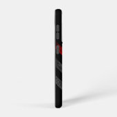 Red Line  Betsy Ross Amerikaanse vlag Samsung Galaxy Hoesje (Rechterkant)