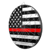 Red Line US Flag Dartbord (Voorkant Rechts)