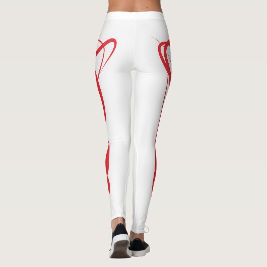 Red Lines Leggings (Achterkant)