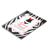 Red Lingerie Party  Notitieboek (Linkerzijde)