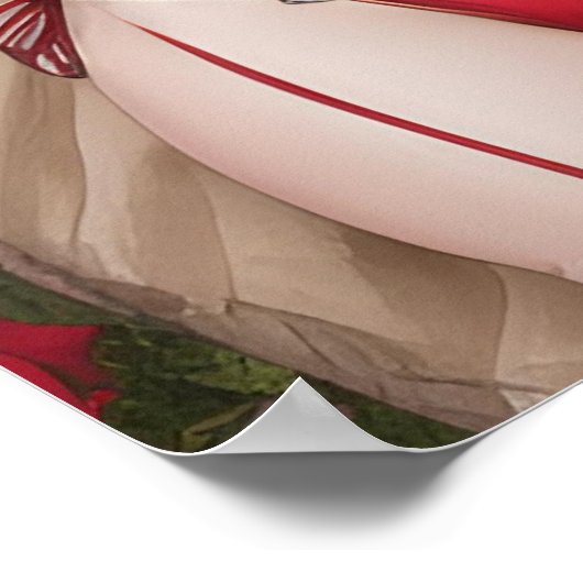 Red Lingerie Poster (Hoek)